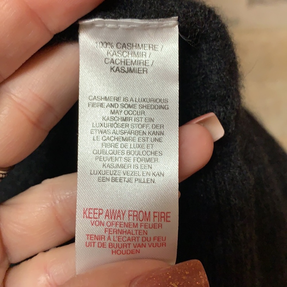 NWT Brodie Cashmere Ruffle cardigan - Picture 9 of 10